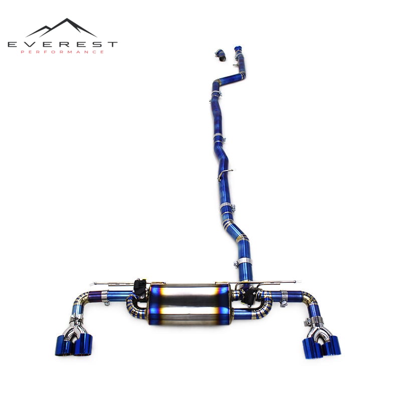 Auto Titanium Valvetronic Exhaust Catback for BMW 530/530i G31 3.0T 2024 Turbo Engine Exhaust Pipes Muffler