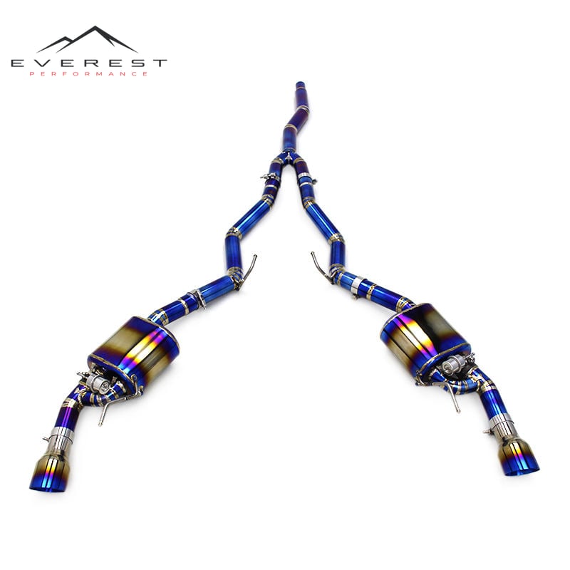 Auto Exhaust Catback Muffler for Ford Mustang 2.3T 2015-2024 Tuning Sport Car Escape Titanium Pipe Vacuum Valve Exhaust System