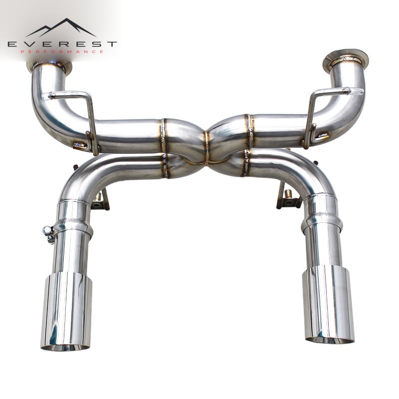 Custom Axle Back Exhaust for Lamborghini Aventador LP700 6.5L 2011-2016 Upgrade SVJ Street Car Rear Muffler Exhaust Free System