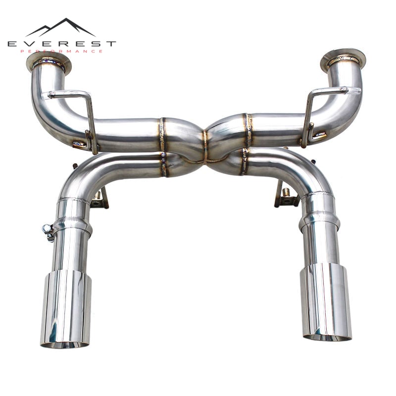 Custom Axle Back Exhaust for Lamborghini Aventador LP700 6.5L 2011-2016 Upgrade SVJ Street Car Rear Muffler Exhaust Free System