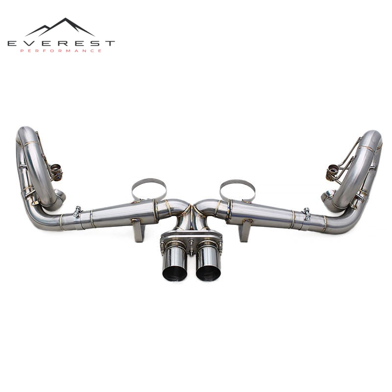 Stainless Steel Catback Exhaust Pipe for Porsche 911 991/991.1 GT3 4.0L 2015-2018 SUS304 Direct Exhaust System