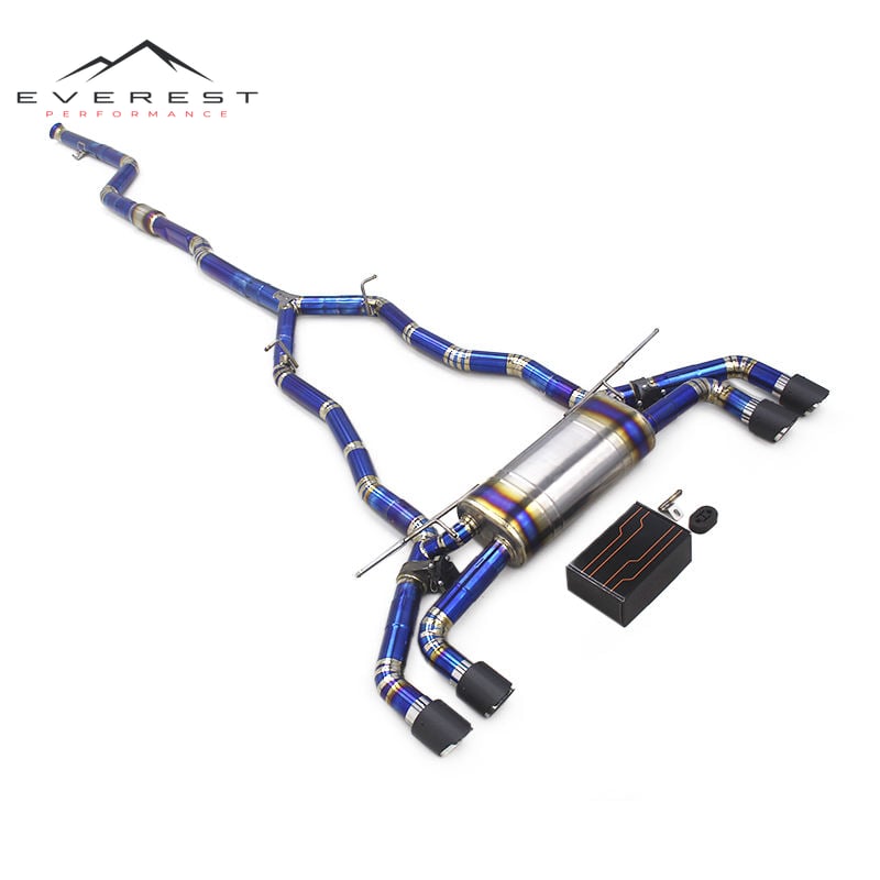 Catback Exhaust Pipes for BMW 530/530E 2.0T 2016-2024 Car Exhaust System Titanium Exhaust Pipe Muffler Escape