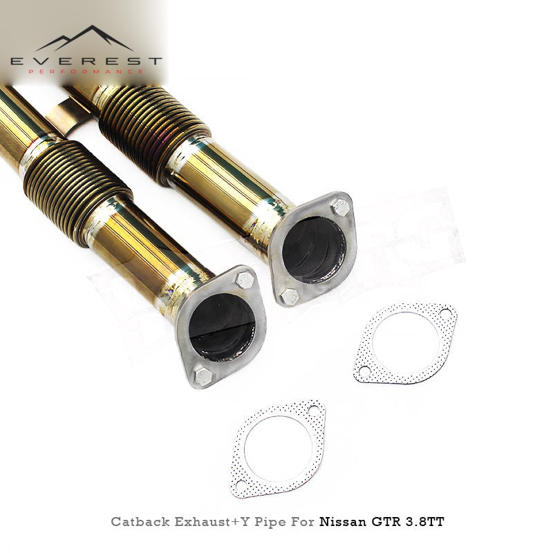 Titanium Lightweight Exhaust Pipe System for Nissan GTR/GT-R R35 2008-2023 3.8TT Electronic Valve Muffler Catback Exhaust