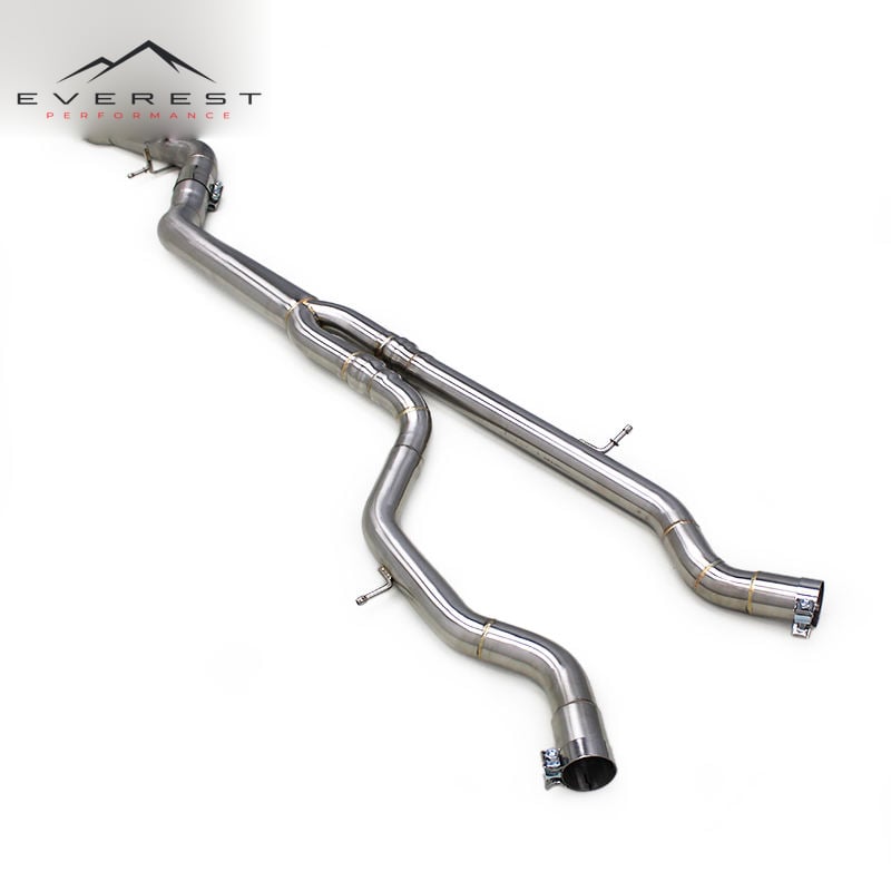 Direct-fit Single Midpipe for BMW M3/M4 F80/F82 3.0T 2015-2019 3.5Inch Midpipe Exhaust System Racing Escape