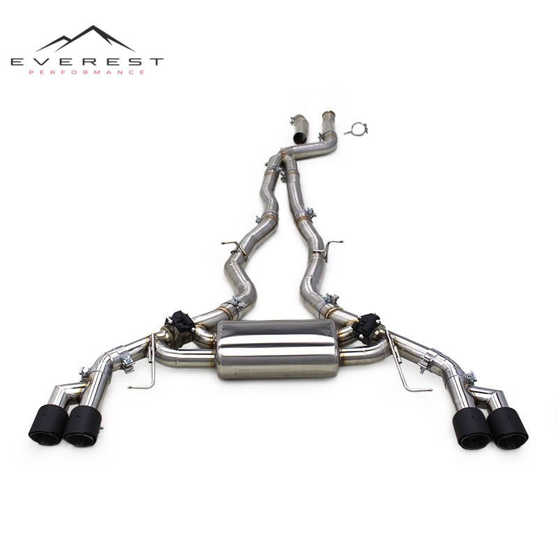 Custom Valvetronic Catback Exhaust for BMW X3/X4 M40i 3.0T 2016-2023 Escape Exhaust System Stainless Steel Pipe Muffler