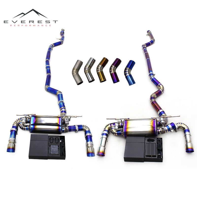 Titanium Exhaust Pipe System for BMW 435i/440i F32/F33/F36 3.0T 2014-2020 Racing Exhaust Pipe Muffler with Valve System