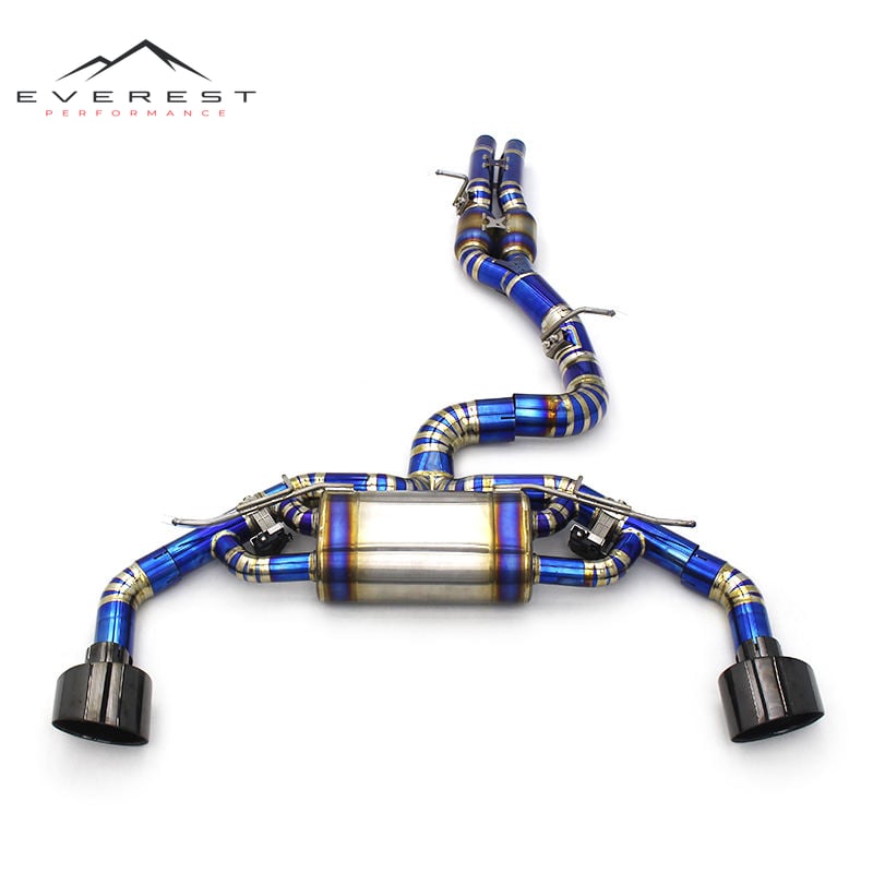 Car Exhaust Catback for AUDI TTRS RS3 8J/8S 2.5T 2009-2022 Titanium Exhaust Pipe High Performance Valvetronic Muffler