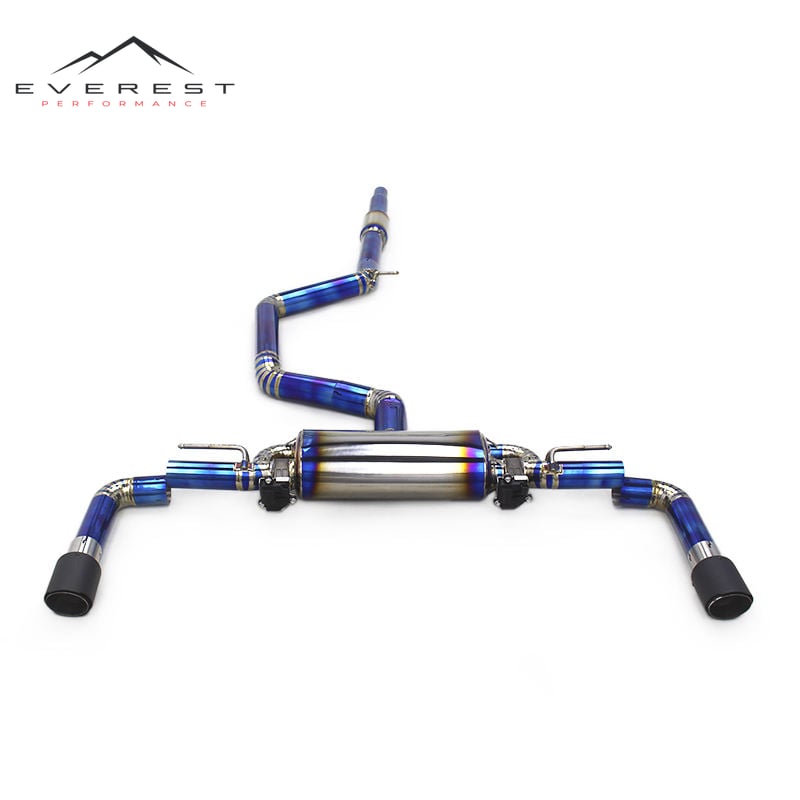 Catback Exhaust for VW GOLF 8 MK8 GTI 2.0T 2020-2024 Muffler Electronic Valve Car Exhaust System With Resonator