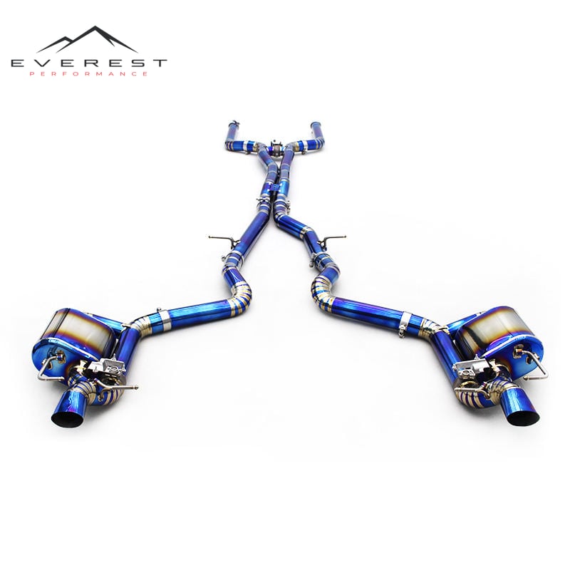Catback Exhaust for Mercedes-Benz AMG GT63/GT63S 4.0T 2019-2023 Racing Car Titanium Pipe Muffle Exhaust System