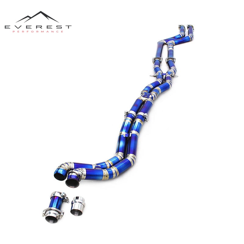 Titanium Exhaust Pipes for BMW M3 E46 2004-2006 Equal Length Mid Pipes Performance Exhaust