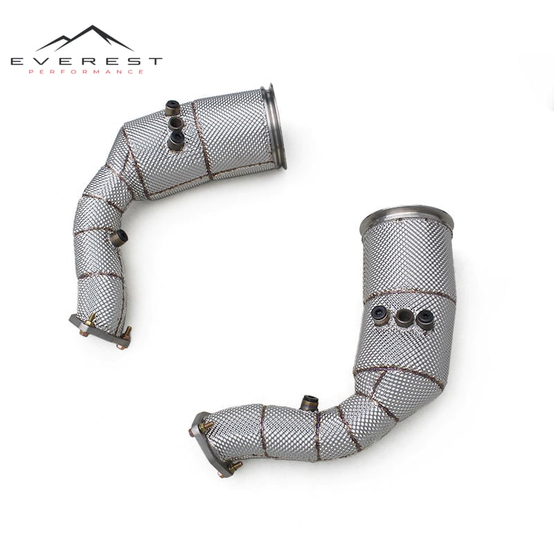 Straight Exhaust System for Lamborghini URUS 4.0 2018-2019 Stainless Steel Inventory Downpipe With Heat Shield
