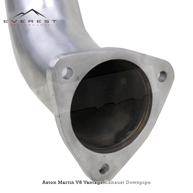 SS304L Exhaust Downpipe for Aston Martin V8 Vantage 4.7 2009-2022 Free Flow Pipes