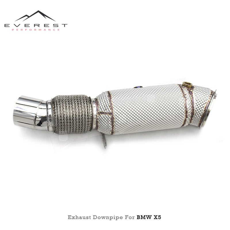 Racing Car Exhaust System for BMW X5/X6 B58 3.0T G05 2019-2022 Stainless Steel 1.5mm Exhaust Pipes Exhaust Downpipe