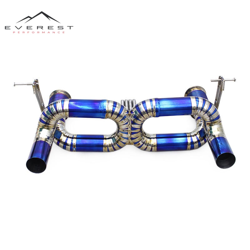 Performance Muffler Catback for Lamborghini Huracan EVO STO 5.2L 2019-2023 Titanium X Pipe Muffler Exhaust System