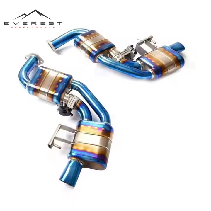 Titanium Exhaust Pipe Valvetronic Exhaust Muffler Catback for Mercedes-Benz S400 S500 COUPE C217 3.0T 2015-2022