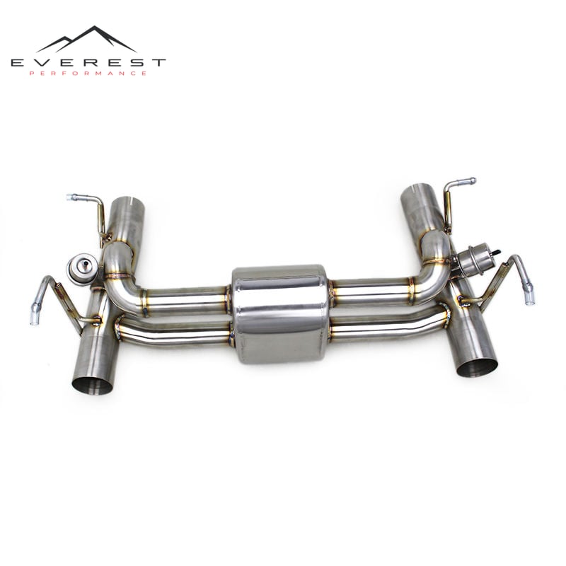 Auto Exhaust Catback for Ferrari 488 3.9T V8 GTB/Spider/Pista 2015-2019 Engine SUS304 Valved Muffler Catback Exhaust System