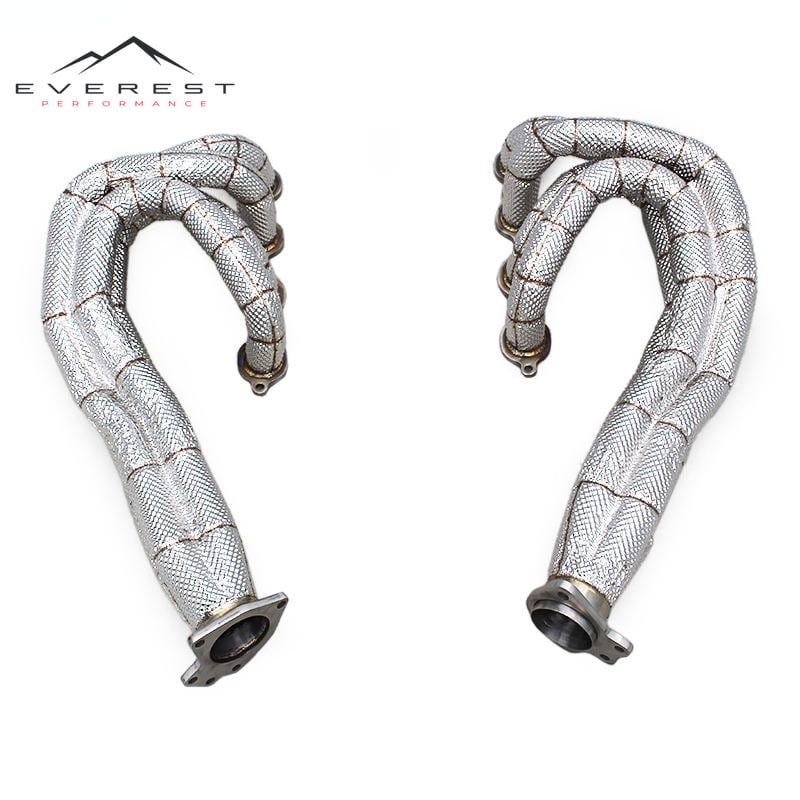 Custom Equal Length Header Manifold for Chevrolet Corvette C8 Z51/Z06 Extended 6.2L 2019-2025 Stainless Steel Exhaust System