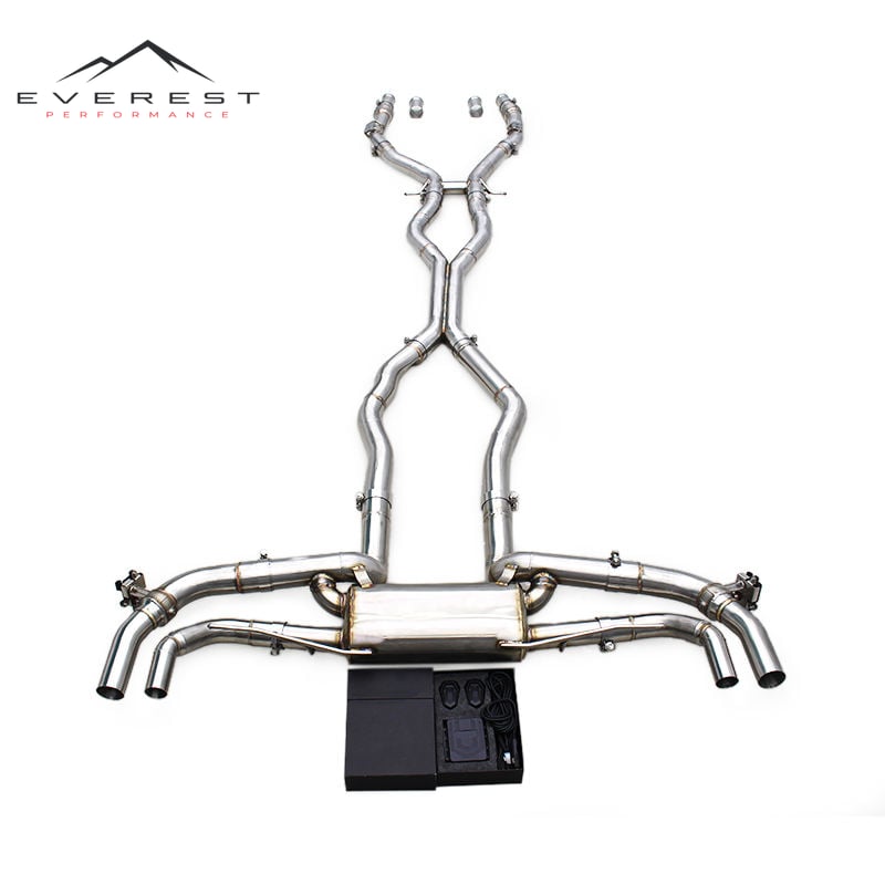 Race High Performance Valvetronic Exhaust Catback for Mercedes-Benz GLS580 M176 4.0TT 2019-2024 Exhaust Pipe Muffler
