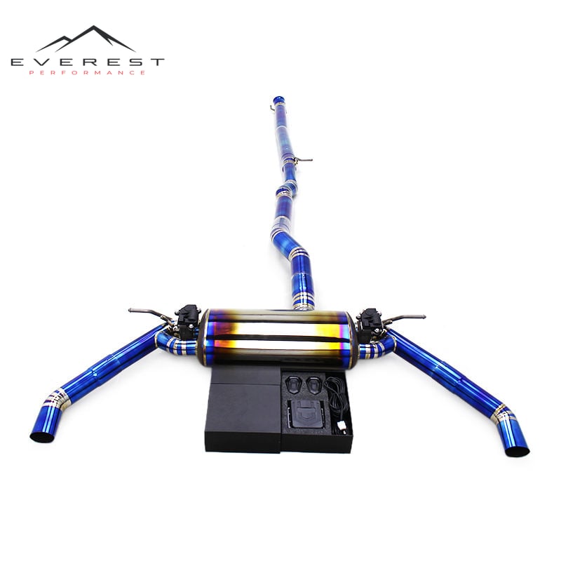 Catback Exhaust for Mercedes-Benz GLA45 AMG 2.0T 2015-2019 Escape Titanium Exhaust Pipe Muffler with Valve Control