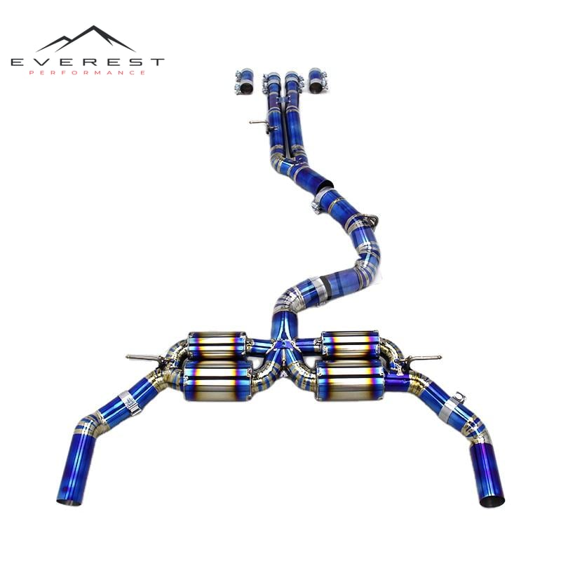 Exhaust Pipe System Muffler for Audi RS3 8Y TTRS 2.5T 2017-2023 Four-chamber Electronic Valve Catback Exhaust