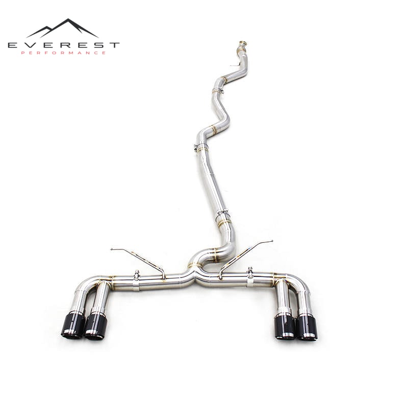 Custom Straight Catback Muffler for BMW 435i/440i F32/F33/F36 3.0T 2014-2020 SUS304 Free Flow Pipe Auto Car Parts Exhaust System
