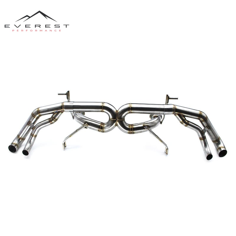 Stainless Steel Exhaust Pipes for Lamborghini Huracan 5.2 LP580-2 LP610-4 2014- Straight Catback Enhanced Power