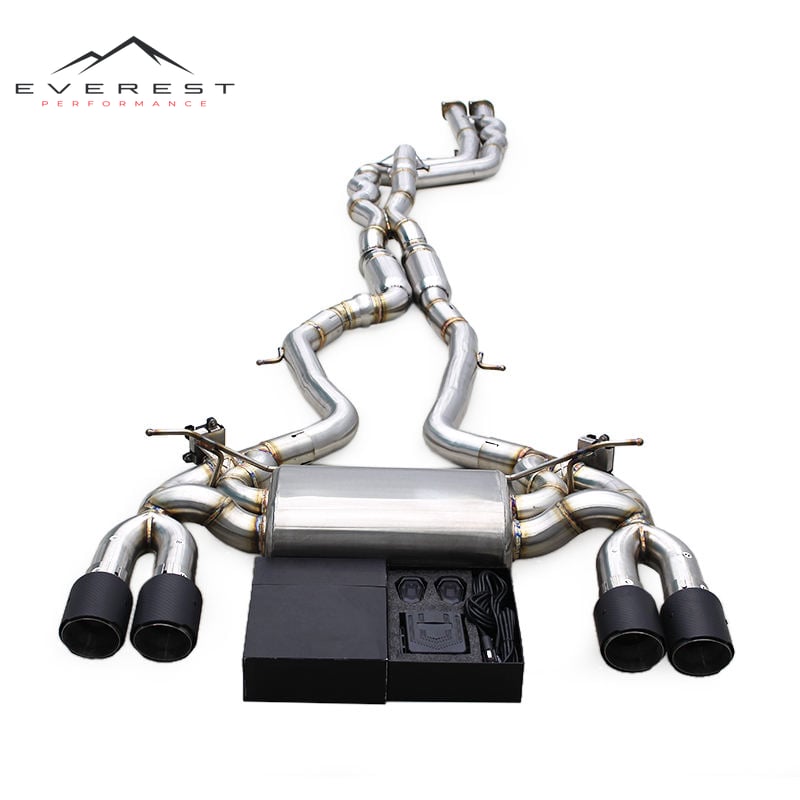 Racing Valvetronic Catback Exhaust Pipe for M2 Competition/M2C 3.0T F87 2018-2023 Stainless Steel 304 Valved Muffler Exhaust M3