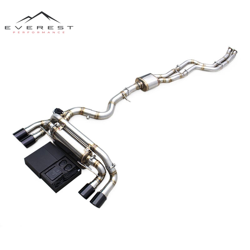 Exhaust System Valvetronic for BMW 1M N54 3.0T 2011- Stainless Steel Catback Muffler With Remote Control
