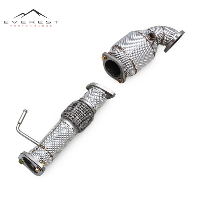 Race Catted Downpipe for Hyundai Veloster 1.6/1.6T 2012-2019 Car Performance Turbo Exhaust Pipe