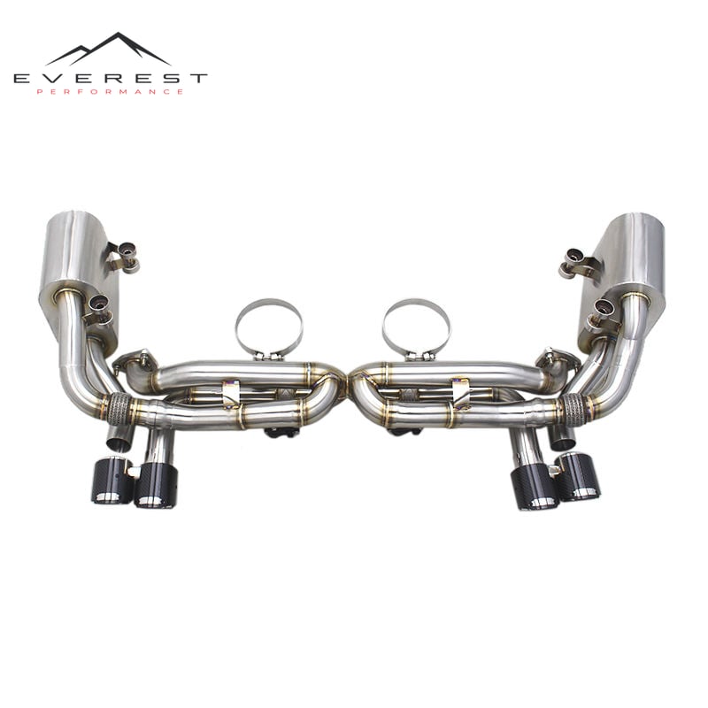 Auto Valved Exhaust Catback for Porsche 911991 991.1 Targa 4S 3.8L 2011-2015 Muffler with Valve Control System SUS304 Exhaust