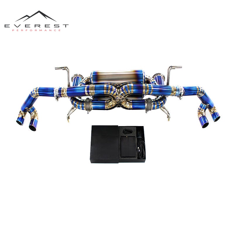 Titanium Catback Exhaust Valvetronic for Lamborghini Huracan LP580/LP610 5.2L 2014-2024 Performance Parts Car Model Fit