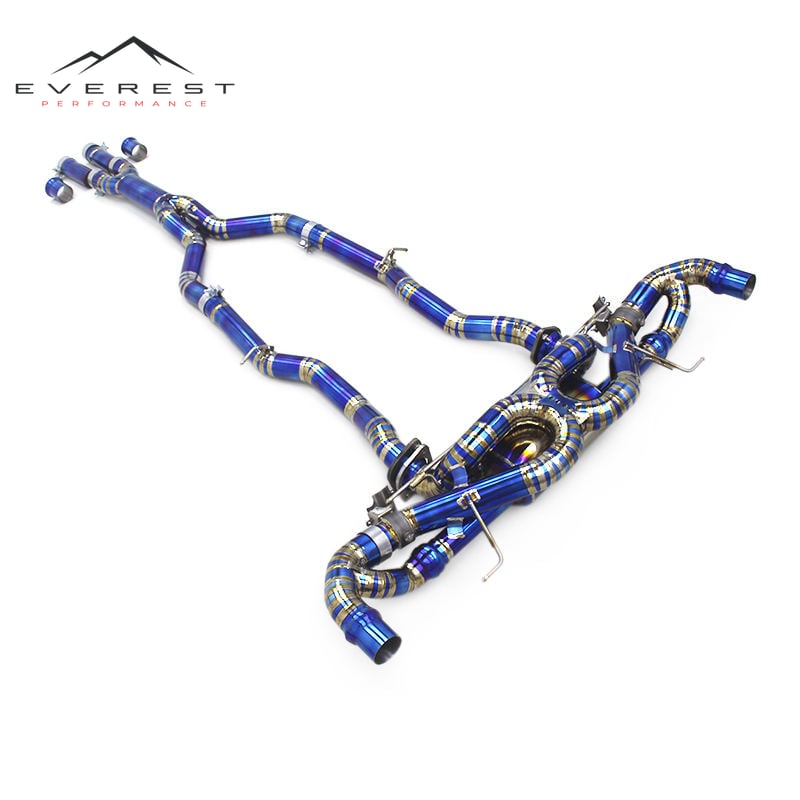 Titanium Valved Catback Exhaust for Aston Martin DB11 Vantage V12 5.2L 2017-2019