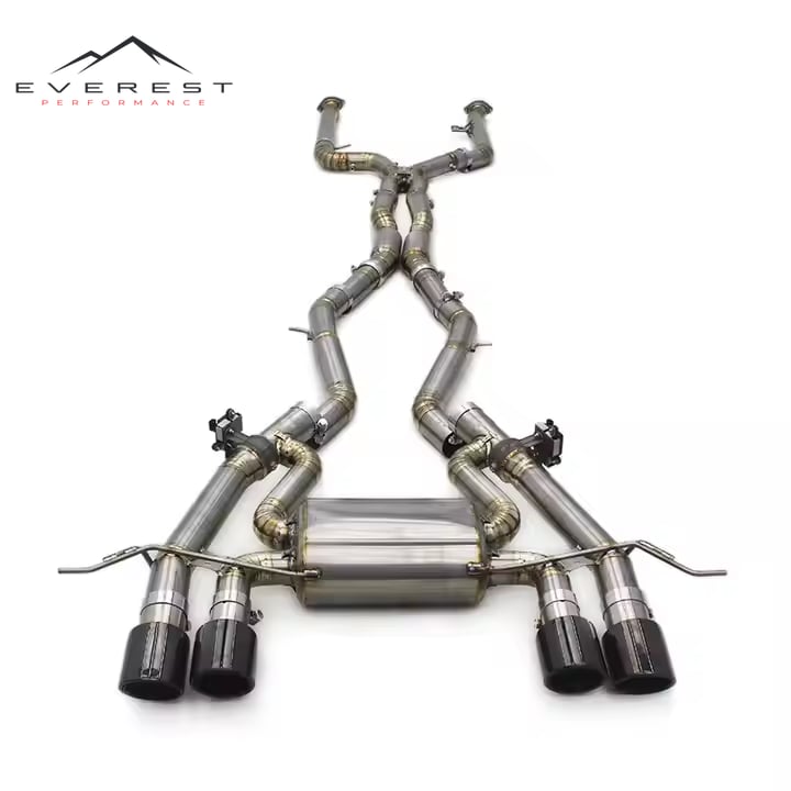 Valvetronic Exhaust System for BMW M3 M4 G80 G82 3.0T Tuning Titanium Catback Exhaust