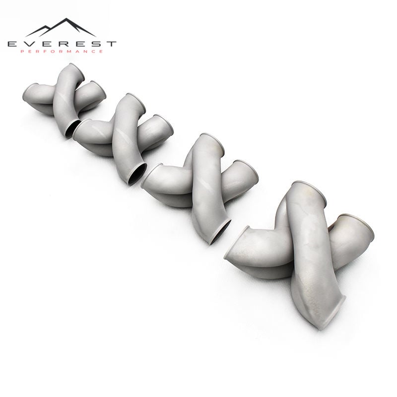 3D Printed Stainless Z-pipe for All Car Model High Performance Enhanced Car Sound 2.5/2.75/3/3.5 Inches Center Exit Z-Pipe