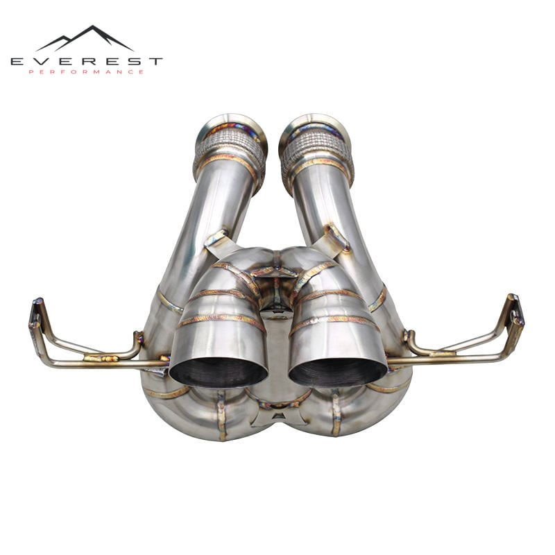 Stainless Steel Exhaust Pipes for Lamborghini Temerario V8 4.0T 2025-2026 Luxury Car Direct Catback