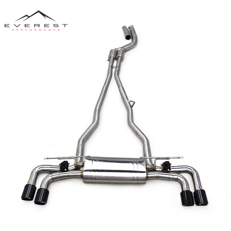Catback Exhaust Pipes for BMW 540/540i G30/G38 3.0T B58 2018-2023 Stainless Steel Muffler Electronic Valve Catback