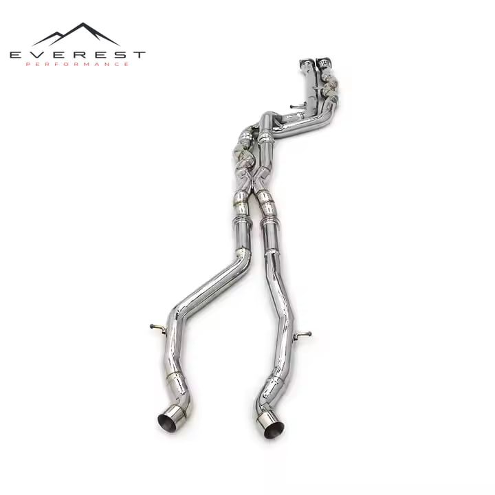 Single Mid-Pipe for BMW M3/M4 F80 F82 F83 F8X S55 3.0T 2014-2019 Stainless Steel Exhaust System