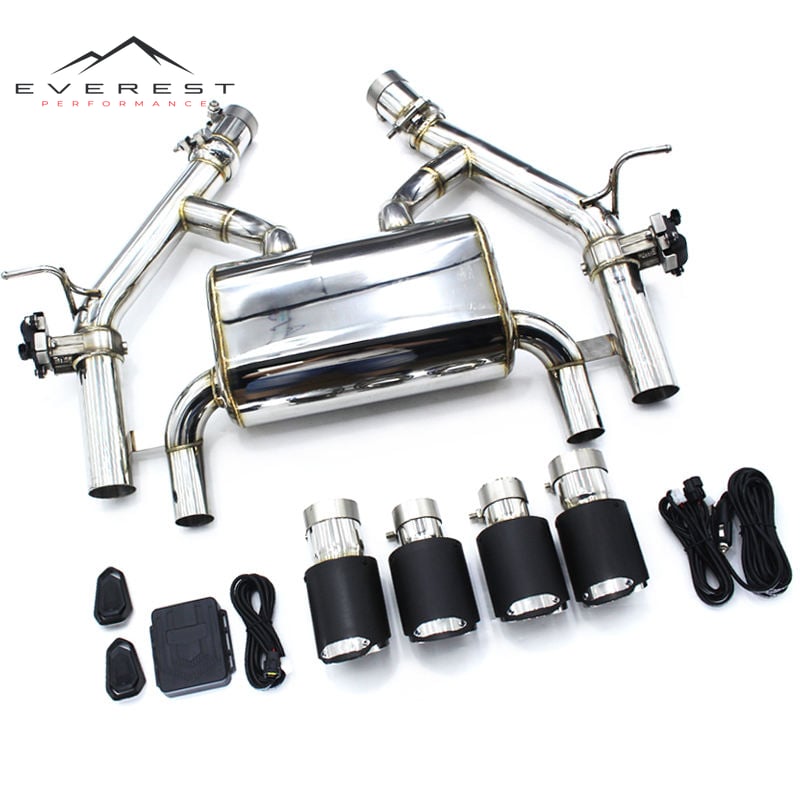 Exhaust Muffler Catback for BMW M3/M4 F80 F82 F83 S55 3.0T 2014-2019 Stainless Steel Valvetronic Exhaust Pipes System