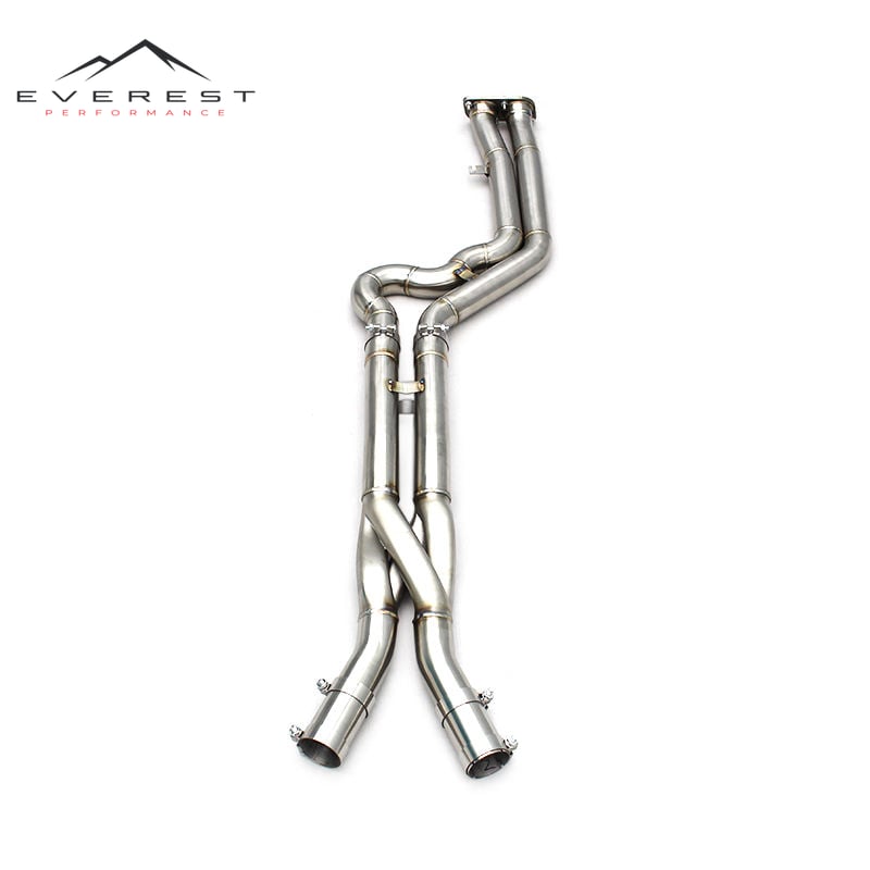 2.75inch Equal Length Exhaust Pipes for BMW X3M/X4M F97/F98 3.0T 2019-2023 Z/X Mid Pipe