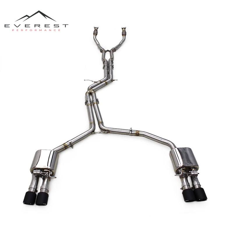 Stainless Steel Catback Exhaust for AUDI A6/A7 C8 3.0T 2019-2022 Car Exhaust System Exhaust Pipe Muffler
