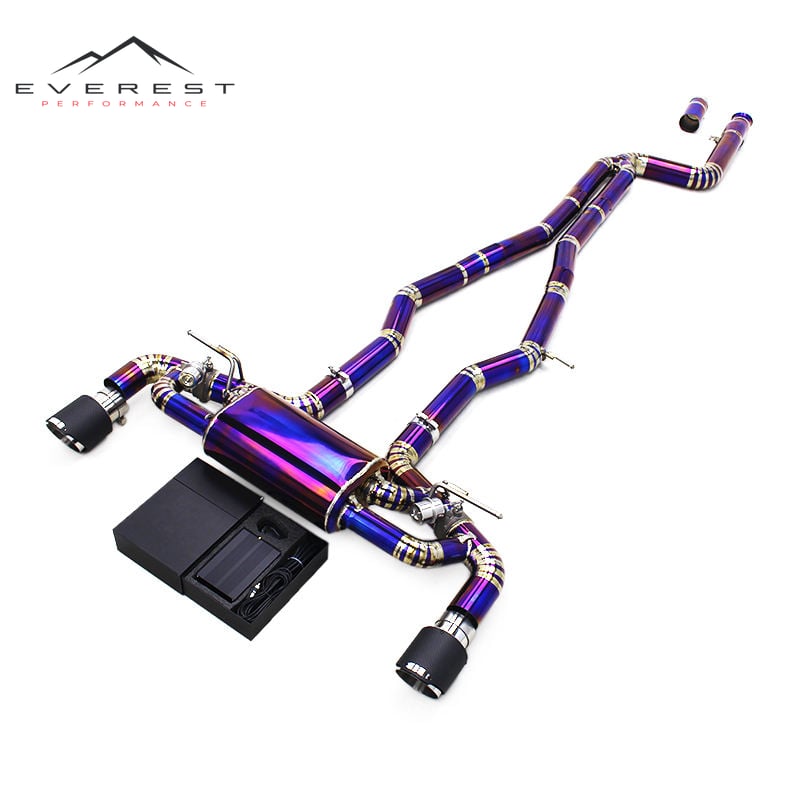 Auto Valve Muffler Exhaust System for Toyota Supra A90 3.0T 2020-2023 Performance Auto Car Parts Titanium Pipe Catback