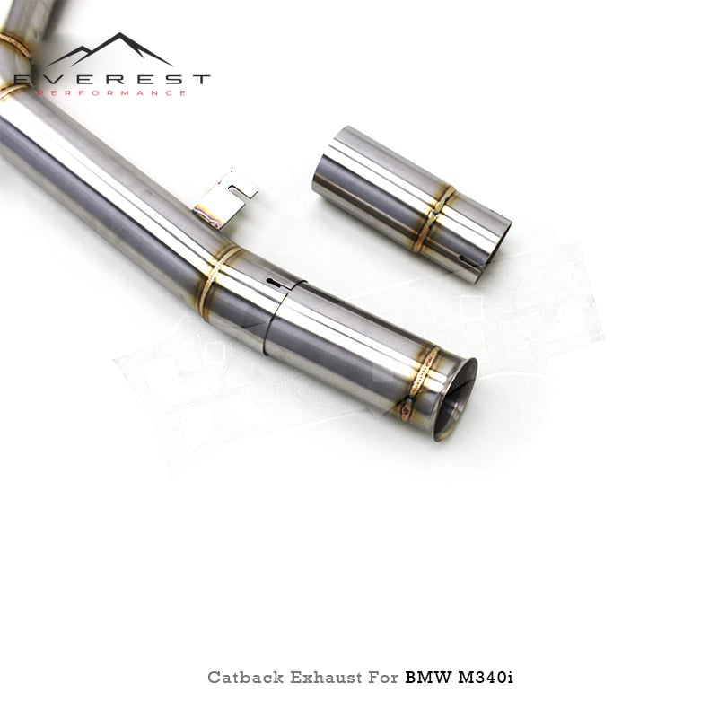 Direct-fit Performance Valvetronic Exhaust for BMW M340i/M340/M440i/M440/M240i G20/G22/G42 2019-2026 Valved Sport Catback Muffler