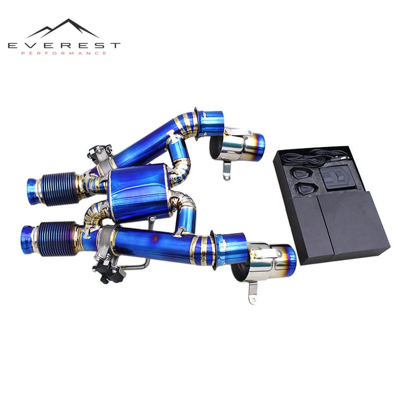 Valvetronic Catback Exhaust System for Mclaren Artura Spider 3.0T 2023-2025 Titanium Pipes