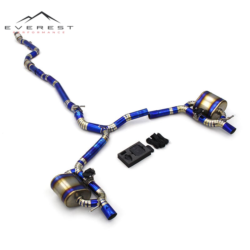 Titanium Catback Exhaust for Mercedes-Benz E300 W213 2.0T 2015-2023 Valvetronic Exhaust Muffler Racing Car Exhaust System