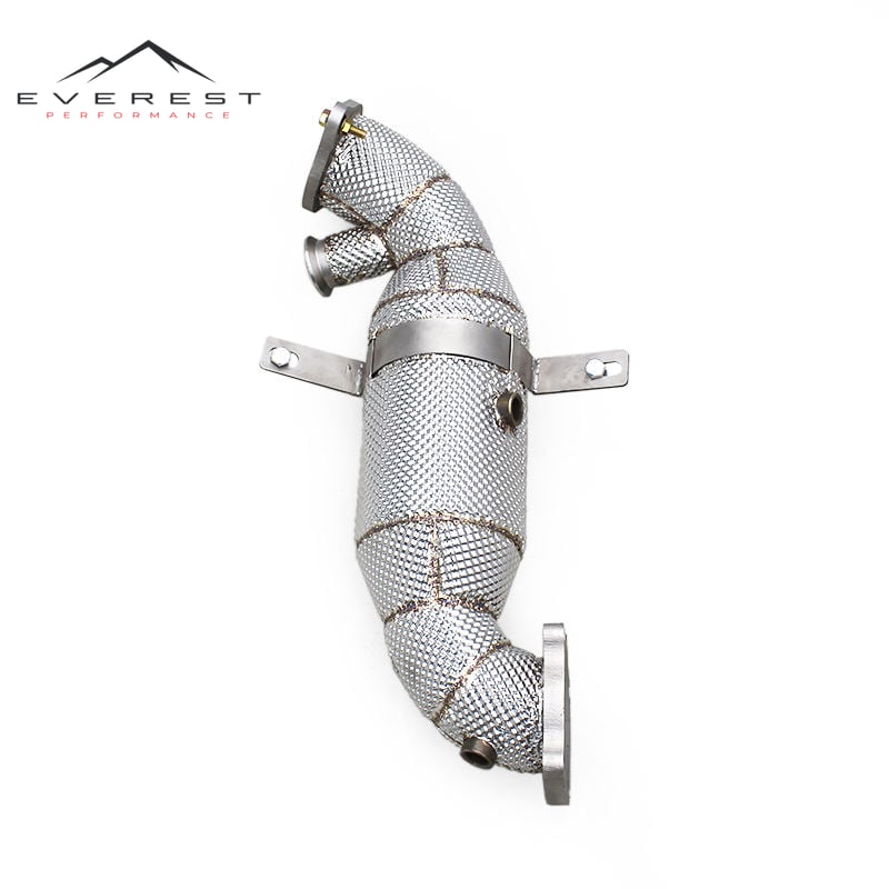 High Quality Downpipe Stainless Steel Exhaust Pipes Automotive Car Exhaust Downpipe for Alfa Romeo Giulia 2.0T