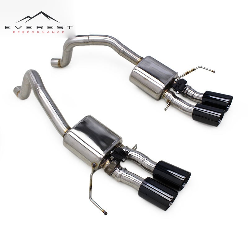 Catback for Chevrolet Corvette C7 6.2L 2014-2019 Car Exhaust Pipe Stainless Steel Muffler Electronic Valve Axle Back