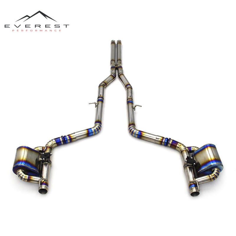 Titanium Pipe Muffler Catback Exhaust System for Dodge Challenger Hellcat SRT 6.2T 2016-2022