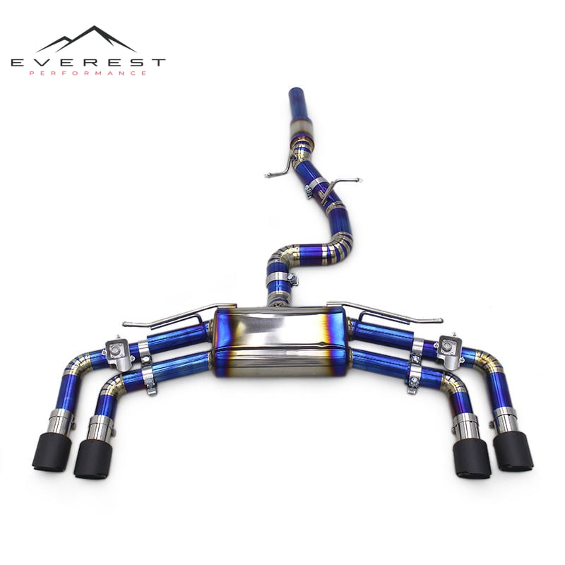 Performance Catback Exhaust Pipes for VW GOLF MK8/8R 2.0T 2020-2024 Racing Titanium Valve Car Exhaust System Escape