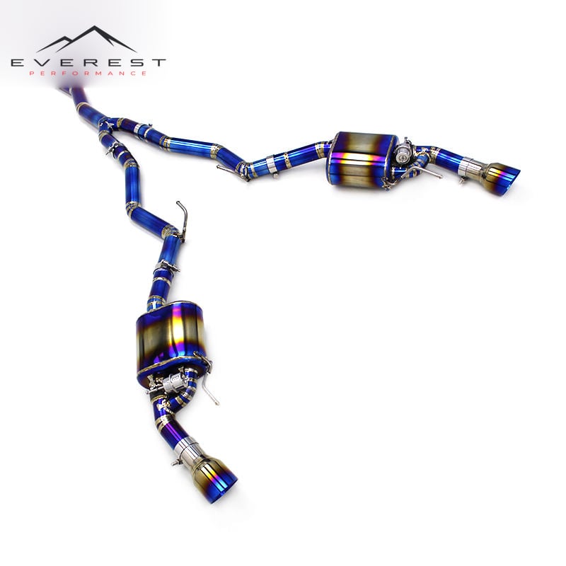 Catback Muffler for Ford Mustang 2.3T 2015-2024 Tuning Titanium Pipe Muffler Exhaust System Sport Car Escape