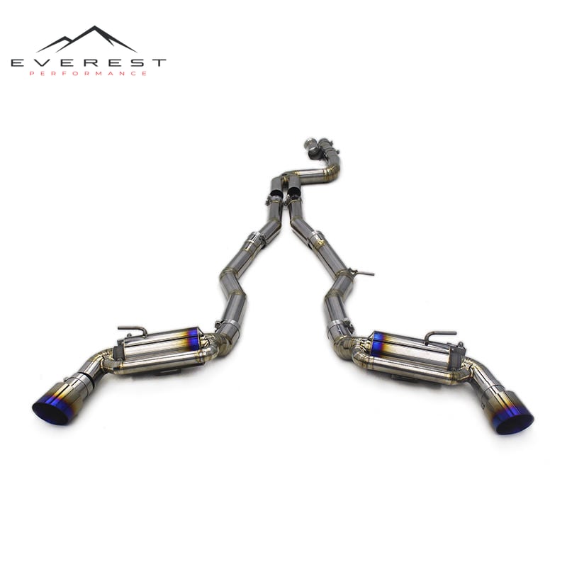 Catback Exhaust Pipes for Toyota Supra A90 3.0T 2020-2023 Titanium Performance Muffler Valvetronic